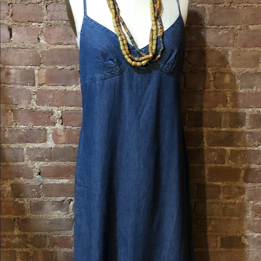 EUC J.Crew Denim Sundress Size 8
